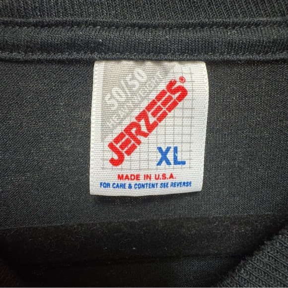 1992 Elvis Presley Graceland Black Jerzees T-Shirt - Picture 3 of 5